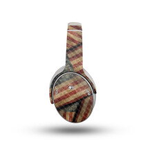 Carbon Fiber Headphone Skin Compatible with Bose QuietComfort Headphones (2023) - Vintage American - Premium 3M Vinyl Protective Wrap Decal Cover - Ea