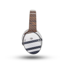 Kopfhrer-Skin aus Kohlefaser, kompatibel mit Bose QuietComfort-Kopfhrern (2023)  Holzoptik  Hochwertige 3M-Vinyl-Schutzfolie  einfach anzubr