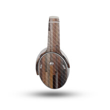 Kopfhrer-Skin aus Kohlefaser, kompatibel mit Bose QuietComfort-Kopfhrern (2023)  Woody  Hochwertige 3M-Vinyl-Schutzfolie  einfach anzubringe