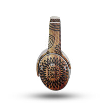 Kopfhrer-Skin aus Kohlefaser, kompatibel mit Bose QuietComfort-Kopfhrern (2023)  Holzblumenmuster  Premium-Schutzfolie aus 3M-Vinyl  einfac