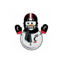 Rico Industries NCAA Cincinnati Bearcats Sneeuwman Vorm Pennant - Woonkamer Decor - Zacht Vilt EZ te Hangen