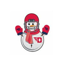 Rico Industries NCAA Dayton Flyers Snowman Shape Cut Pennant - Hem och vardagsrum D? Cor - Mjuk filt EZ att hnga