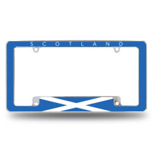 Rico Industries Scottish Flag autipari rendszmkeret authoz/teherauthoz/terepjrhoz (12"" x 6"")