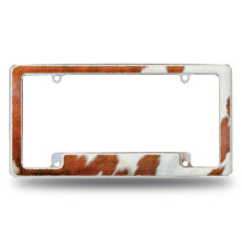Rico Industries Cow All Over Automotive rendszmtbla keret authoz/teherauthoz/terepjrhoz (12"" x 6"")
