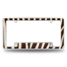 Rico Industries Zebra All Over Automotive rendszmtbla keret authoz/teherauthoz/terepjrhoz (12"" x 6"")