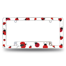 Rico Industries Ladybugs #1 overalt i bilens nummerplade til bil/lastbil/SUV (12 """" x 6 """")