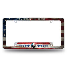 Rico Industries American Tough Guy All Over Automotive rendszmtbla keret authoz/teherauthoz/terepjrhoz (12"" x 6"")
