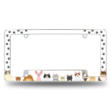 Rico Industries macskamints autk rendszmtbla kerete authoz/teherauthoz/terepjrhoz (12"" x 6"")