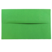 JAM PAPER A10 Envelopes de Convite Coloridos - 6 x 9 1/2 - Verde Reciclado - 25/Pacote