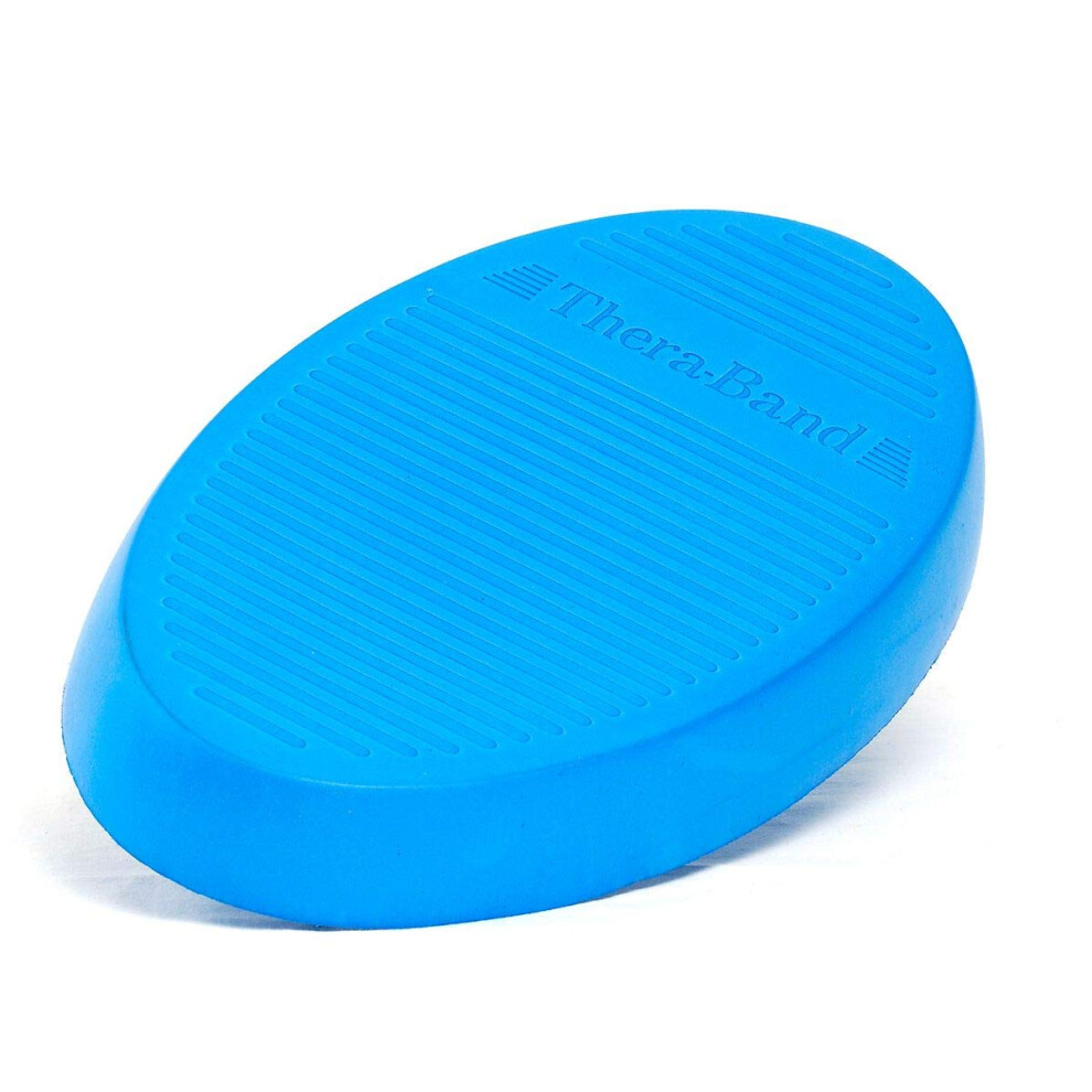 THERABAND Stability Trainer Pad  Intermediate Level Blue Foam Pad  Balance Trainer & Wobble Cushion for Balance & Core Strengthening  Rehabilitation
