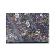 Glossy Glitter Laptop Skin kompatibiln s Alienware M16 R2 (2024) - Midnight Blossom - Prmiov 3M vinylov ochrann obal na obtisky - Snadn aplikac