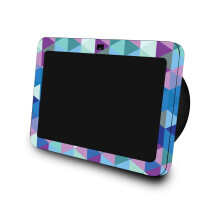 Skin Compatible con Amazon Echo Show 8 (3ra Gen 2023) - Purple Kaleidoscope - Cubierta de calcomana protectora de vinilo 3M Premium - Fcil de aplic