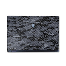 Película de Fibra de Carbono para Alienware M16 R2 (2024) - Camuflagem Digital - Vinil 3M Premium