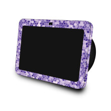 Skin kompatibel mit Amazon Echo Show 8 (3. Generation 2023)     Buntglas     Hochwertige 3M-Vinyl-Schutzfolie     einfach anzubringen | Hergestellt in