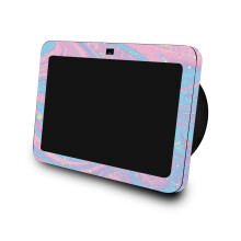 Skin kompatibel mit Amazon Echo Show 8 (3. Generation 2023)  Zuckerwattewirbel  Hochwertige 3M-Vinyl-Schutzfolie  einfach anzubringen | Handge