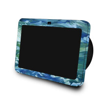Peau compatible avec Amazon Echo Show 8 (3e gnration 2023) - Cyclone Wave - Premium 3M Vinyl Protecter Wrap Decal Cover - Facile appliquer Cr
