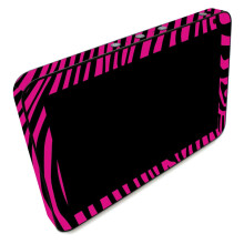 MightySkins Skin per Amazon Echo Show 8 (Gen 1) - Zebra Rosa | Pellicola protettiva in vinile | Facile da applicare e cambiare stile | Prodotto n