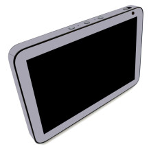 MightySkins Skin per Amazon Echo Show 8 (Gen 1) - Grigio scuro | Pellicola protettiva in vinile | Facile da applicare e cambiare stile | Prodotto