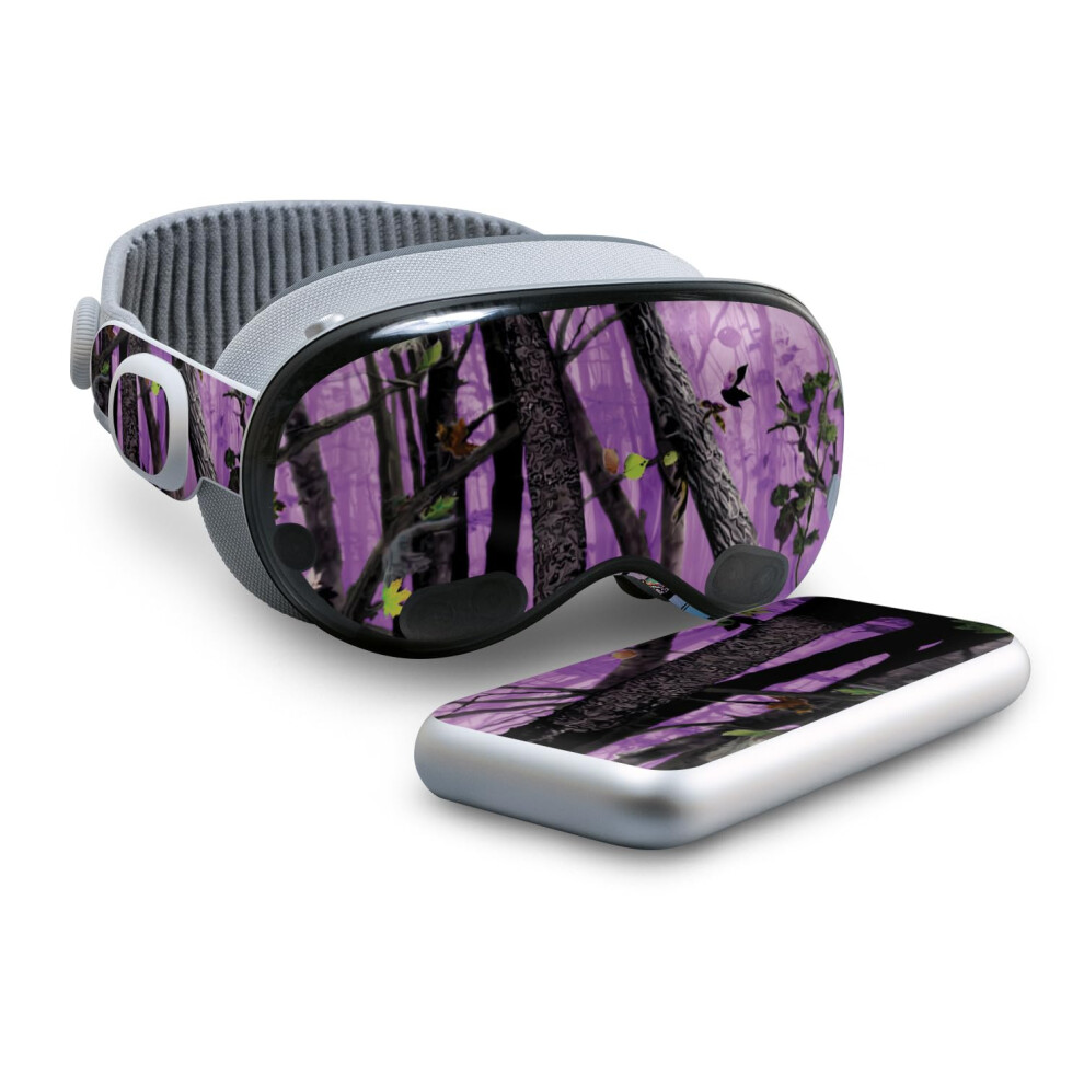 Skin Compatible With Beats Solo 4 - Tree Camo - Premium 3M Vinyl Protective Wrap Decal Cover - Easy To Apply | Crafted In The Usa By Mightyskin Purple 198164892613