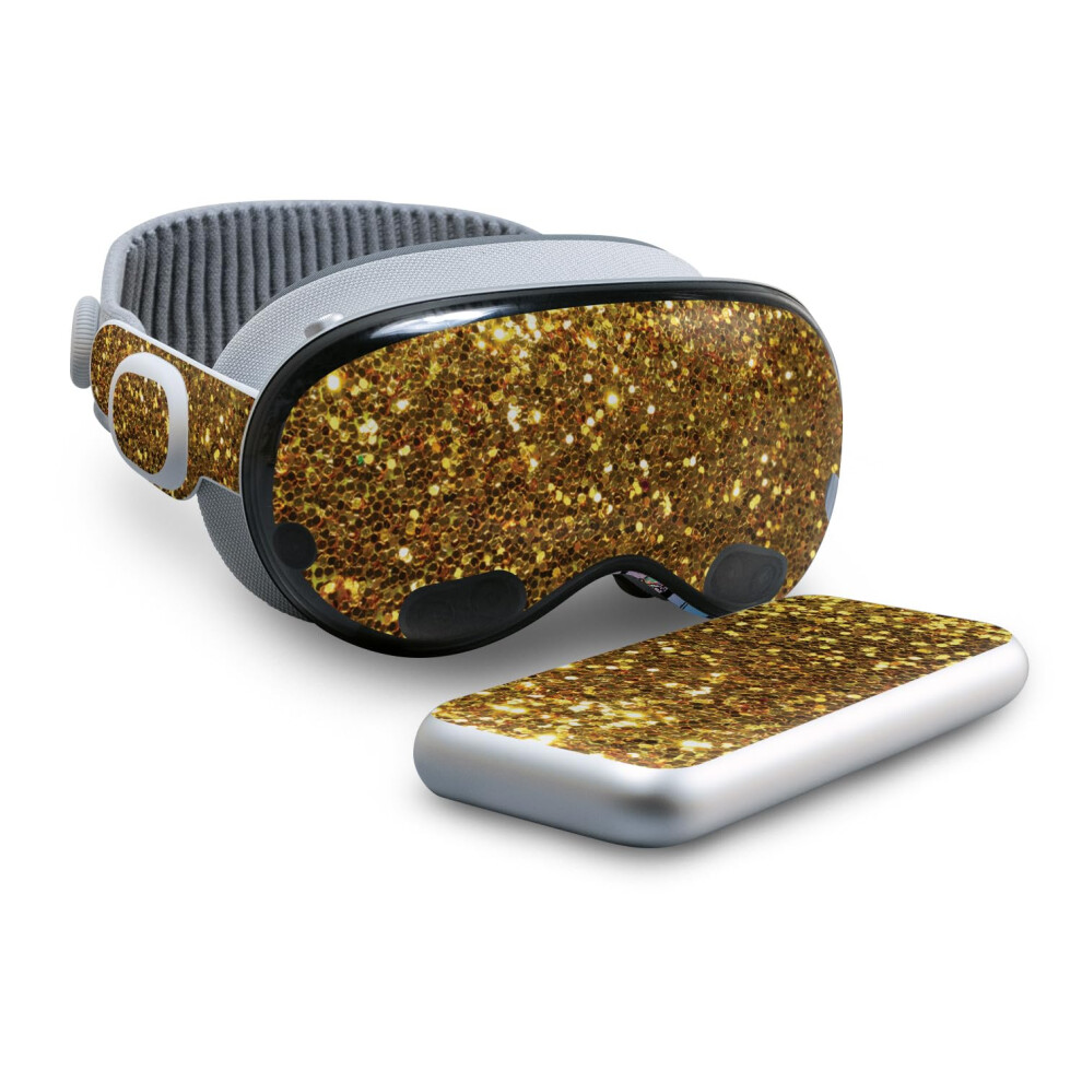 Skin Compatible With Beats Solo 4 - Dazzle - Premium 3M Vinyl Protective Wrap Decal Cover - Easy To Apply | Crafted In The Usa By Mightyskins Gold 198164889552
