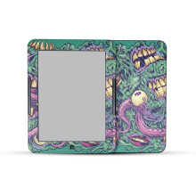 Skin de Fibra de Carbono Compatível com Barnes & Noble Nook GlowLight 4 (2021) - Premium 3M