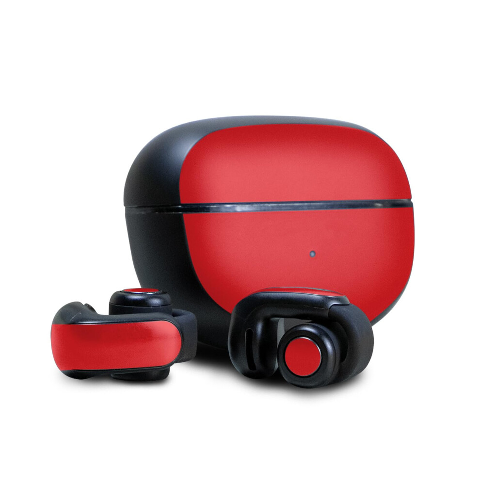 Skin Compatible With Bose Ultra Open Earbuds - Solid - Premium 3M Vinyl Protective Wrap Decal Cover - Easy To Apply | Crafted In The Usa By Mighty Red 198460604989