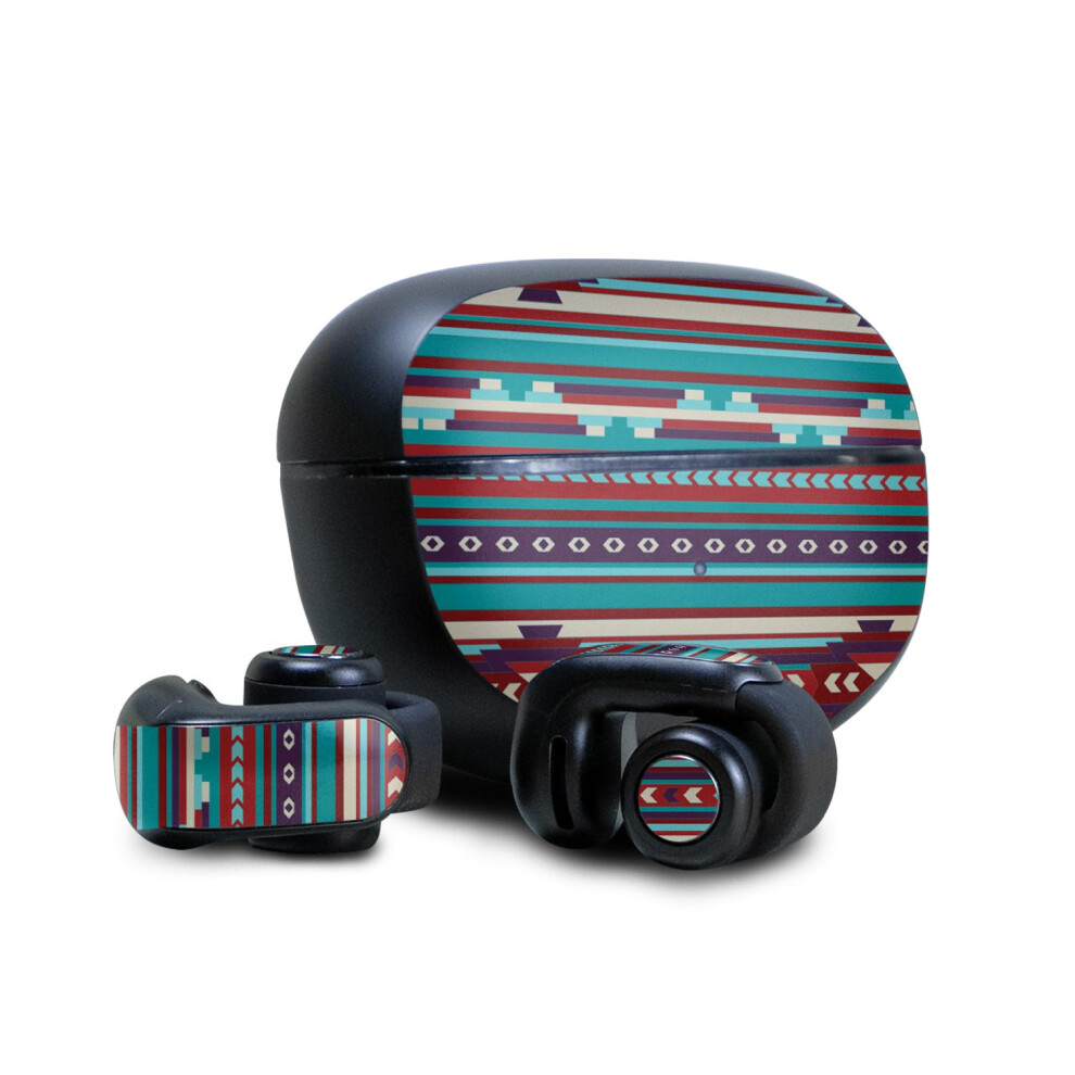 Skin Compatible With Bose Ultra Open Earbuds - Southwest Stripes - Premium 3M Vinyl Protective Wrap Decal Cover - Easy To Apply | Crafted In The Usa B 198460605191