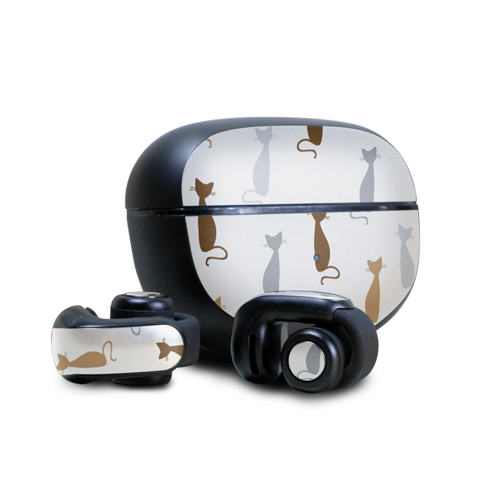 Skin Compatible With Bose Ultra Open Earbuds - Cat Lady - Premium 3M Vinyl Protective Wrap Decal Cover - Easy To Apply | Crafted In The Usa By Mightys 198460598684