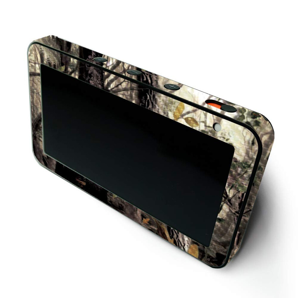 Mightyskins Carbon Fiber Skin For Amazon Echo Show 5 (Gen 1 & Gen 2) - Tree Camo | Durable Textured Carbon Fiber Finish | Easy To Apply And Change Sty 736684463489
