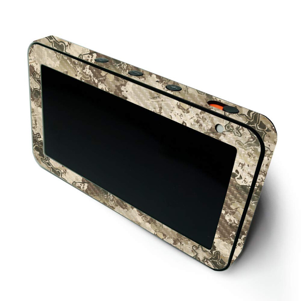 Mightyskins Carbon Fiber Skin For Amazon Echo Show 5 (Gen 1 & Gen 2) - Viper Western | Durable Textured Carbon Fiber Finish | Easy To Apply And Change 736684463274