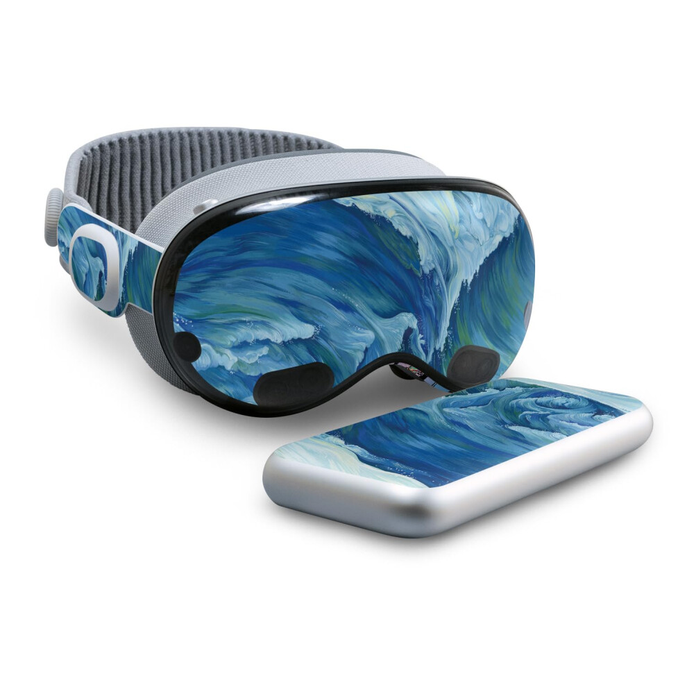 Skin Compatible With Beats Solo 4 - Perfect Wave - Premium 3M Vinyl Protective Wrap Decal Cover - Easy To Apply | Crafted In The Usa By Mightyskins 198164891890