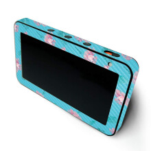 Mighty Skins Piel de fibra de carbono Mightyskins para Amazon Echo Show 5 (Gen 1 y Gen 2) - Flores de agua | Acabado de fibra de carbono con textura