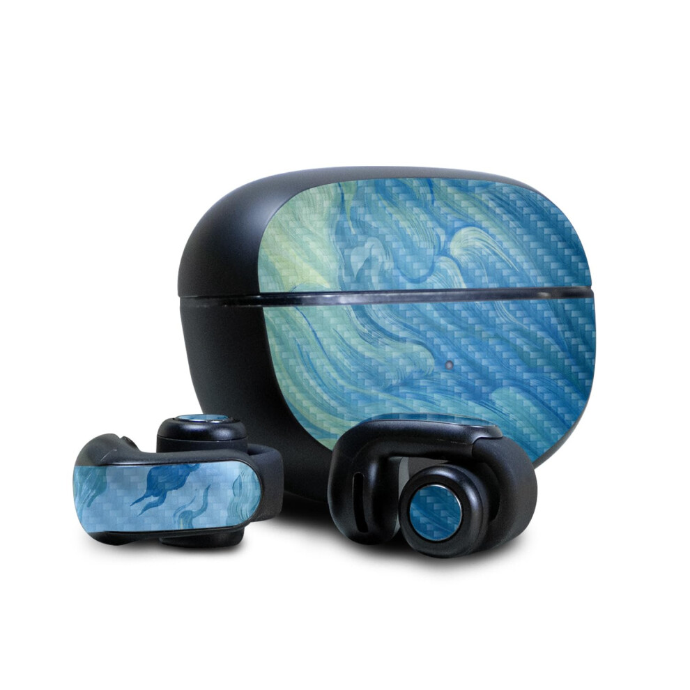Carbon Fiber Skin Compatible With Bose Ultra Open Earbuds - Visionary - Premium 3M Vinyl Protective Wrap Decal Cover - Easy To Apply | Crafted In The 198460606914