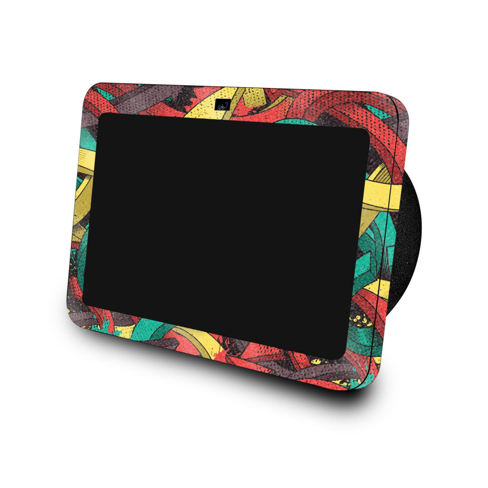 Glossy Glitter Skin Compatible With Amazon Echo Show 8 (3Rd Gen 2023) - Triadic Arrows - Premium 3M Vinyl Protective Wrap Decal Cover - Easy To Apply 198460583857