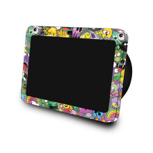 Glnzende Glitzer-Skin, kompatibel mit Amazon Echo Show 8 (3. Generation 2023)  Monster Mash  Hochwertige 3M-Vinyl-Schutzfolie  einfach anzubr
