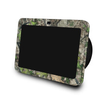 Glnzende Glitzer-Skin, kompatibel mit Amazon Echo Show 8 (3. Generation 2023)  HTC Grn  Premium 3M Vinyl-Schutzfolie, Aufkleber-Abdeckung  e