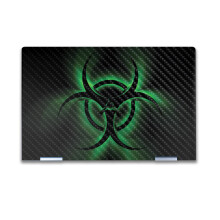 Custodia protettiva in fibra di carbonio per laptop compatibile con HP Envy x360 14 (2023) - Antiriflesso - Pellicola protettiva in vinile 3M di