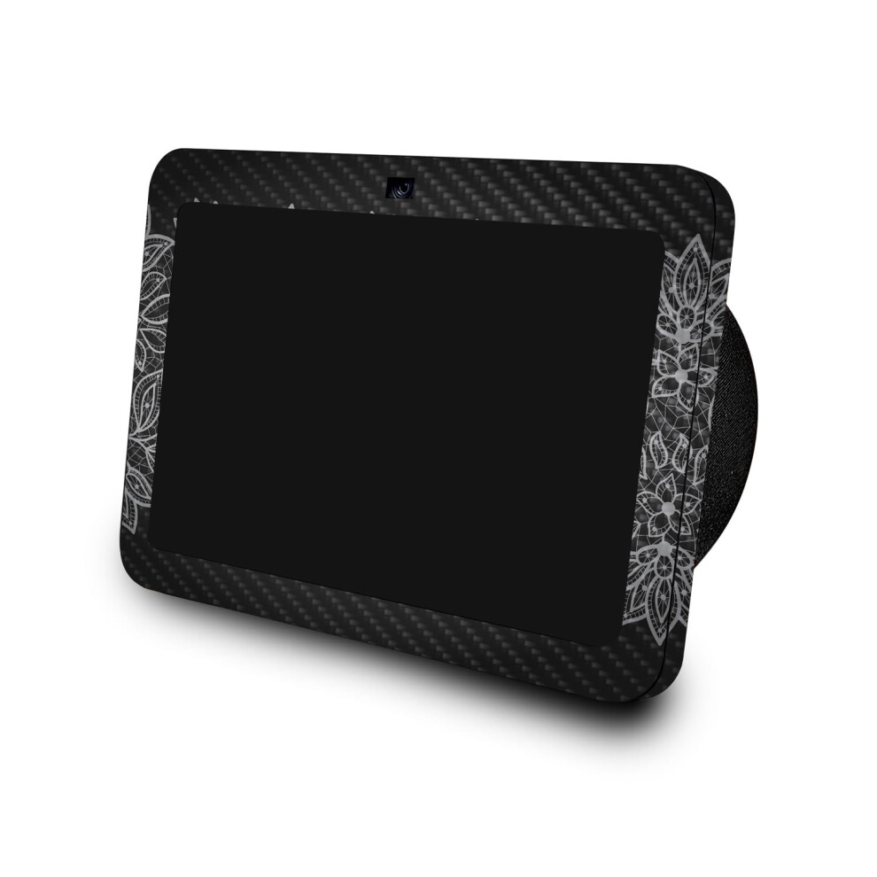 Carbon Fiber Skin Compatible With Amazon Echo Show 8 (3Rd Gen 2023) - Floral Lace - Premium 3M Vinyl Protective Wrap Decal Cover - Easy To Apply Cra 198460577726