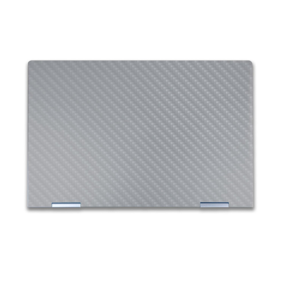 Carbon Fiber Laptop Skin Compatible With Hp Envy X360 14 (2023) - Solid - Premium 3M Vinyl Protective Wrap Decal Cover - Easy To Apply | Crafted Gray 198164857070