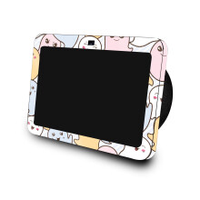 Glnzende Glitzer-Skin, kompatibel mit Amazon Echo Show 8 (3. Generation 2023)  Seal Gang  Premium 3M Vinyl-Schutzfolie  einfach anzubringen |