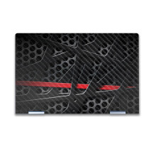 Pele de Carbono para Laptop Compatível com HP Envy x360 14" (2023) - Tech Web - Vinil 3M Premium