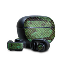 Carbonfaser-Schutzhlle, kompatibel mit Bose Ultra Open Earbuds  Green Serpent  Hochwertige 3M-Vinyl-Schutzfolie  einfach anzubringen | Herge
