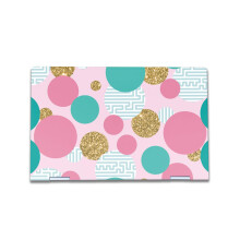 Skin para Laptop Compatível com HP Envy x360 15.6” (2023) - Bolhas Douradas - Vinil Protetor Premium 3M