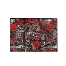 Skin para Laptop Compatível com HP Envy x360 16" (2023) - Hip Hop Vermelho - Vinil 3M Premium