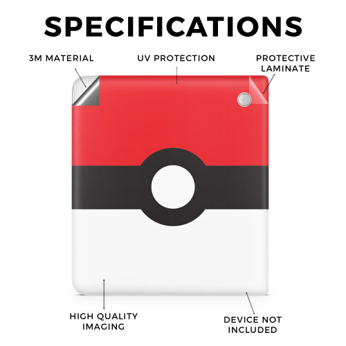 Capa para Tablet Compatível com Kobo Libra 2 (2023) - Battle Ball - Vinil 3M Premium 1