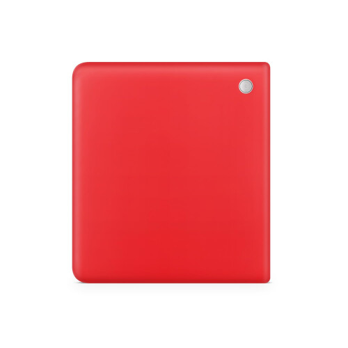 Pele de Tablet Compatível com Kobo Libra 2 (2023) - Vermelho Sólido - Vinil 3M Premium 2
