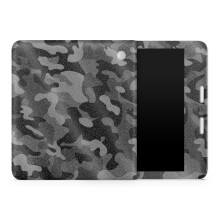 Pele Brilhante para Kobo Libra 2 (2023) - Camo Preto - Vinil 3M Premium - Fácil Aplicação