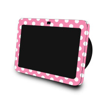 Skin kompatibel mit Amazon Echo Show 8 (3. Generation 2023)  Mini Dots  Hochwertige 3M-Vinyl-Schutzfolie  einfach anzubringen | Hergestellt in