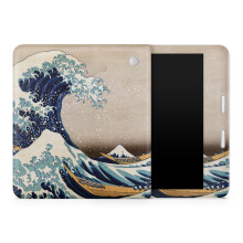 Película para Tablet Compatível com Kobo Libra 2 (2023) - Grande Onda de Kanagawa - Vinil 3M Premium