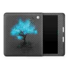 Carbon Fiber Tablet Skin Compatible with Kobo Libra 2 (2023) - Leaving Home - Premium 3M Vinyl Protective Wrap Decal Cover - Easy to Apply | Craf